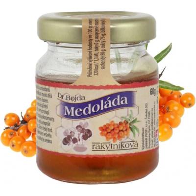 Dr. Bojda Medík mini s ovocem - medoláda Rakytník 60 g