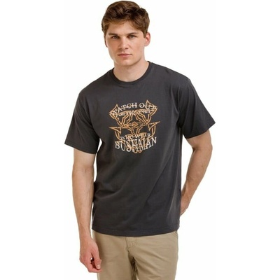 Bushman tričko Forth dark grey