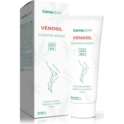 Cannaderm Venosil konopné mazání na žíly 100 ml – Hledejceny.cz