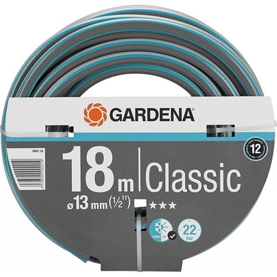 GARDENA Classic, 18001-20, 18 m, Ø 13 mm, šedá/oranžová – Hledejceny.cz
