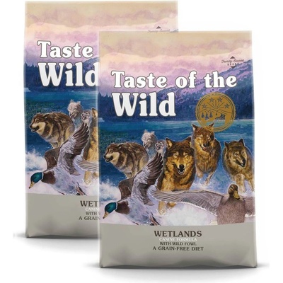 Taste of the Wild Wetlands Wild Fowl 2 x 12,2 kg