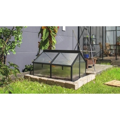 Vitavia Gaia Jumbo polykarbonát 4 mm 119 x 83 x 38/72 cm černé