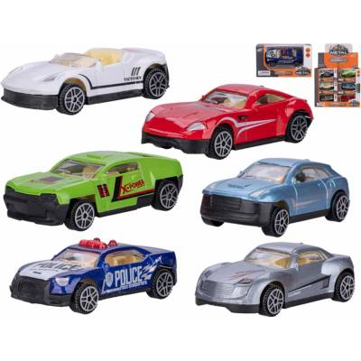 Mikro trading Auto sportovní 7 cm volný chod 6 druhů