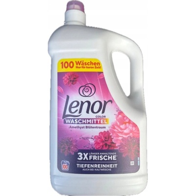 Lenor Amethyst tekutý prací prostředek na barevné prádlo 100 PD 5 l