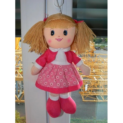 SPARKYS hadrová látková 30 cm Tm.růžová