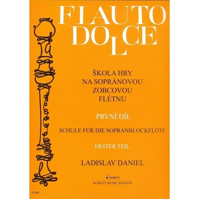 noty Baer Flauto dolce I.diel Zobcová flauta Ladislav Daniel