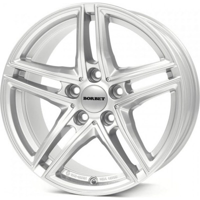 Borbet XR 7,5x17 5x112 ET27 silver