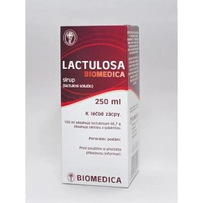 LACTULOSA BIOMEDICA POR 667MG/ML SIR 250ML – Hledejceny.cz