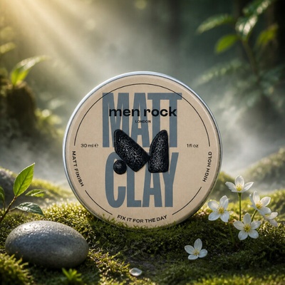 Pomáda na vlasy Men Rock s vysokou fixáciou - matná 30 ml