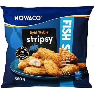 Nowaco Rybí stripsy nemleté MSC Premium 350 g