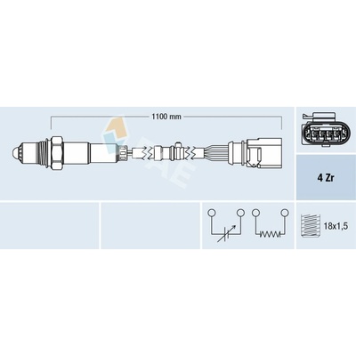 Lambda sonda FAE 77702