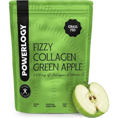 Powerlogy Fizzy Collagen Green Apple 300 g