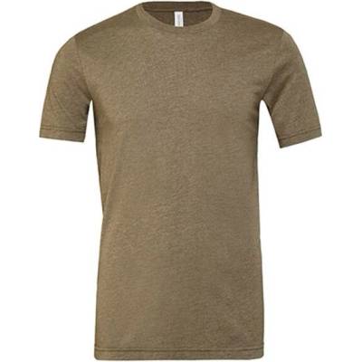 Canvas tričko s krátkým rukávem CV3001CVC Heather Olive