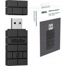 8BitDo USB Wireless Adapter 2 Black