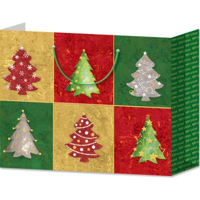 Flexio Taška na darčeky Xmas 40,6x16x33cm