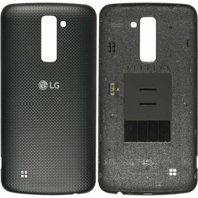LG K10 K420N - Bateriový Kryt (Black) - ACQ89015001 Genuine Service Pack, Black