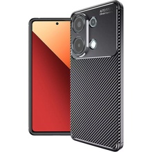 Techsuit CarbonFiber pouzdro pro Xiaomi Redmi Note 13 Pro 4G / Poco M6 Pro 4G - černé