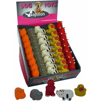 Papillon Latexové mini zoo zvířátko 8-9 cm