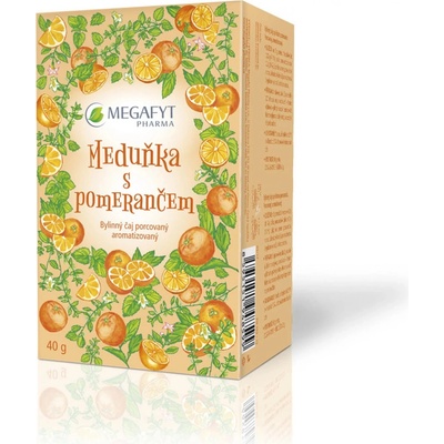 Megafyt Ovocný Meduňka s pomerančem 20 x 2 g