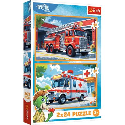 Trefl Trefl 2x24 Hranie sikmi