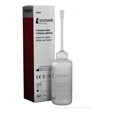 SERUMWERK Klysma salinická klyzma 135 ml
