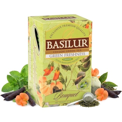 Basilur Bouquet Green Freshness 25 x 1,5 g