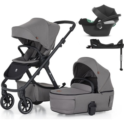 PETITE&MARS kombinovaný ICON 2v1 Dove Grey LITE RWS + CYBEX Aton B2 i-Size + základna 2024