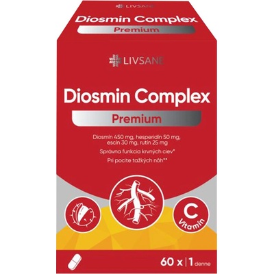 LIVSANE Diosmin Complex Premium 60 tabliet