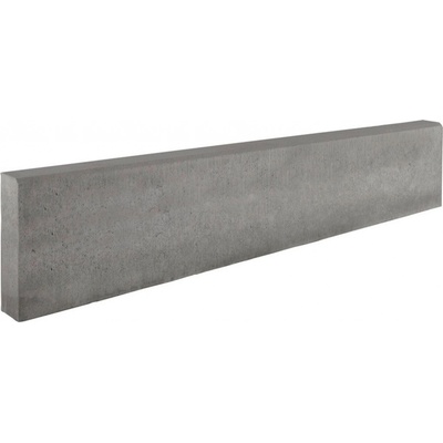Diton Záhonový obrubník s rovnou hranou 100 x 5 x 20 cm přírodní beton 1 ks