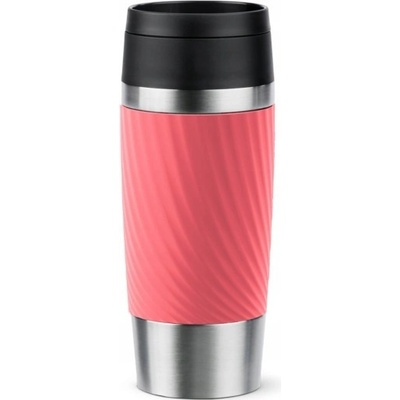 Tefal termohrnek 360 ml růžový s protiskluzovým povrchem