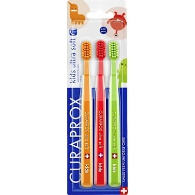 CURAPROX Kids zubní kartáček Ultra Soft 3 ks