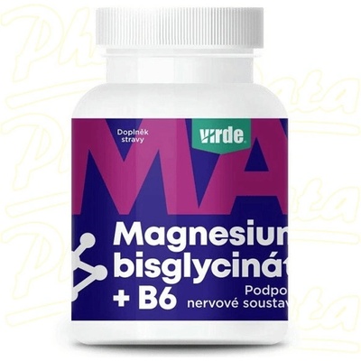 Virde Magnesium bisglycinát + B6 90 tobolek – Hledejceny.cz