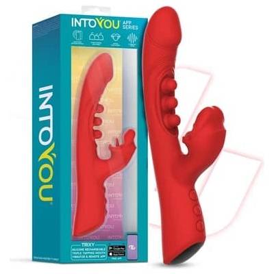 InToYou App Series Trixy Triple Tapping Mouth Vibrator with App