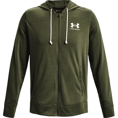 Under Armour UA Rival Terry LC FZ-GRN 1370409-361