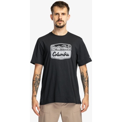 Columbia CSC Seasonal Graphic Tee black/hex woodblock badge