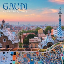 Flame Tree Publishing Gaudí Wall Art 2027