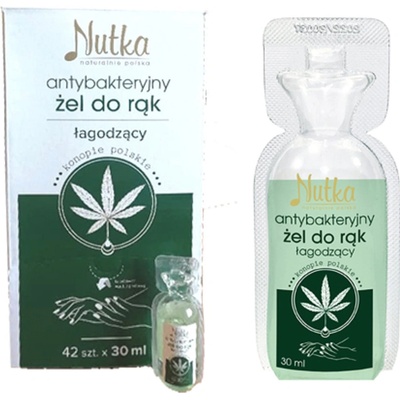 Nutka konopný antibakteriální gel na ruce 30 ml