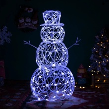 Brilagi- LED Vonkajšia vianočná dekorácia LED/3,6W/31/230V 6500K 60cm IP44 snehuliak B10303ACDL