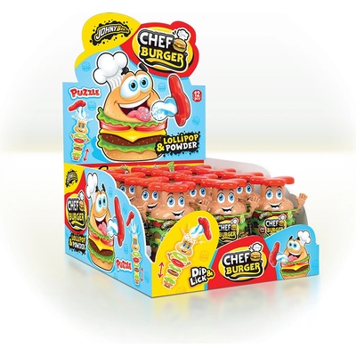 Johny Bee Lízátko CHef Burger 20 g