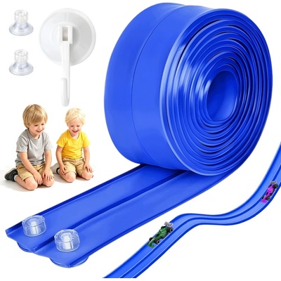Mattel Hot Wheels Autodráha 4,5 m dvoudráhová s přísavkami