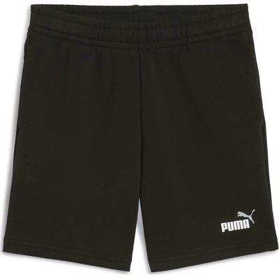 Puma ESSENTIALS+ LOGO LAB GRAPHIC SHORTS 10 čierna biela