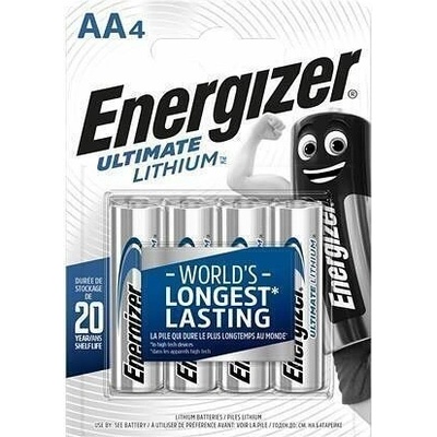 Baterie ENERGIZER ULTIMATE LITH. FR6/AA 4x – Hledejceny.cz