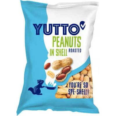 YUTTO Jumbo arašidy nelúpané, pražené 500 g