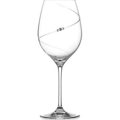 Diamante sklenice na červené víno Silhouette City s krystaly Swarovski 470 ml