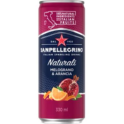 San Pellegrino Melograno & Arancia plech 330ml