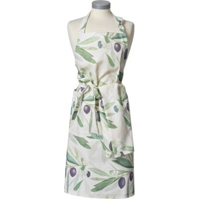 Klippan Švédsko Kuchyňská zástěra Olive green