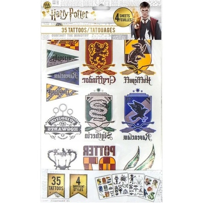 Cinereplicas Sada tetování Harry Potter