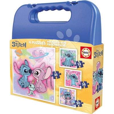EDUCA v kufríku Stitch 4v1 12,16,20,25 dielov
