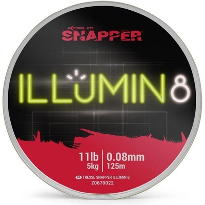 Korum Šňůra Snapper Illumin 8 Braid 125m 0,08mm 11lb – Hledejceny.cz