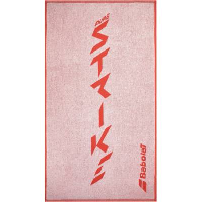 Babolat Medium Towel 1089 White Strike Red 50 x 90 cm